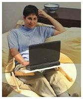 laptop laidback