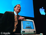 Steve Jobs announces the iMac on May 6, 1998