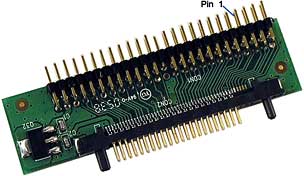 Toshiba 1.8"ZIF to 2.5" IDE hard drive connector