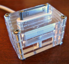 DIY Acrylic iPhone Dock