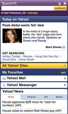 Yahoo Mobile
