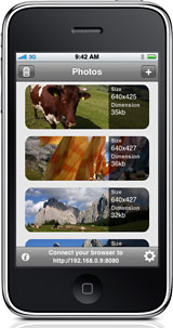 WiFiPhoto for iPhone