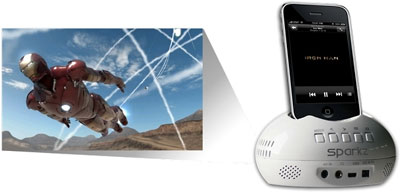 iPhone/iPod Dock Pico Projector