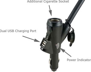 45 degree lighter mount