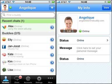 eBuddy Pro for iPhone