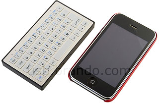 Brando Slim Bluetooth Keyboard with iPhone