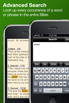 BibleReader on iPhone