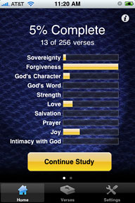 Bible Memory app