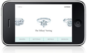 Tiffany's iPhone App for Engagement Rings