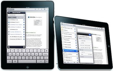 DEVONthink To Go on iPad