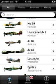 Battle of Britain Aircraft for iOS