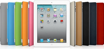 iPad 2 Smart Covers come in 10 colors.