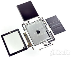 iPad 2 taken apart