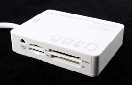 SD/SDHC/TF/MS/M2 Card Reader for iPad
