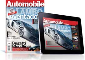 Automobile Magazine's iPad Edition