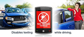 PhoneGuard Drive Safe disables texting while driving
