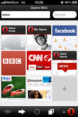 Opera Mini 6 for iOS