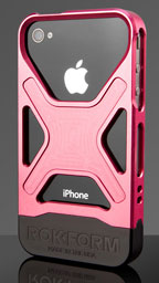 pink Rokbed Fuzion iPhone 4/4S Case