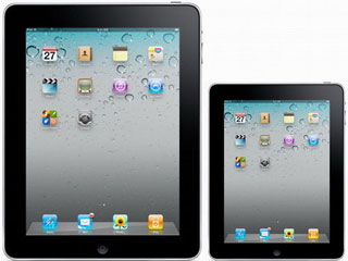 iPad vs. rumored iPad mini