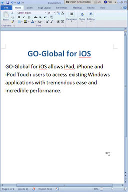 GO-Global iOS Client