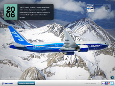 Boeing Milestones App