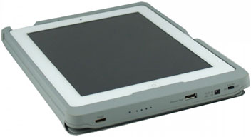 Kudo Solar iPad Case with HDMI
