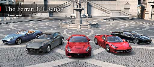 The Ferrari GT Range