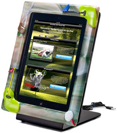Golf Themed iPad Dock