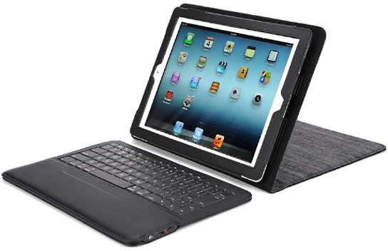 IPEVO Typi Folio Keyboard Case and Stand for iPad
