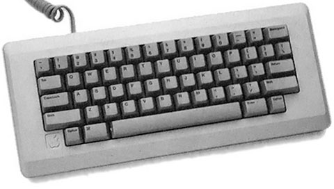 Original Macintosh keyboard