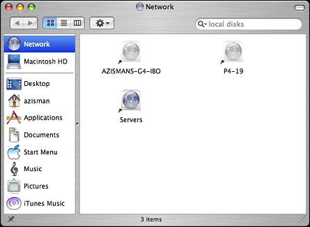 Network in the Finder