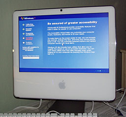 Windows graphical installer on iMac