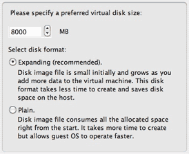 hard drive size