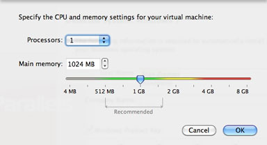 Configuring Parallels Desktop 5.0