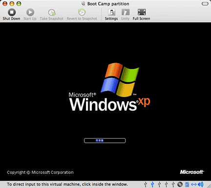 Booting Windows XP