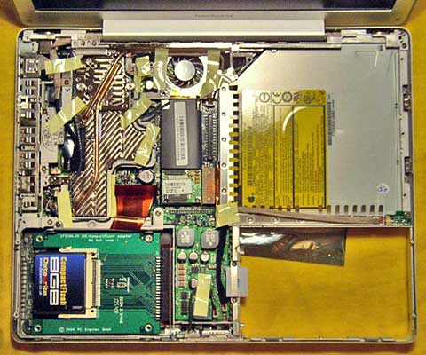 Flash in a 12-inch PowerBook G4