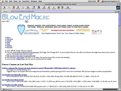 LEM in IE 4.5 with Style Sheets off