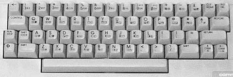 Commodore 64c keyboard