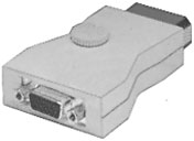 HDi45-to-VGA adapter