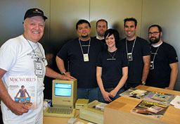 Macintosh 128K demo in Orlando Apple Store