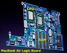 MacBook Air logic board