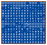 Character map