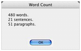 word count