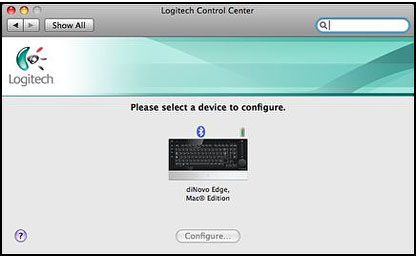 Logitech Control Center