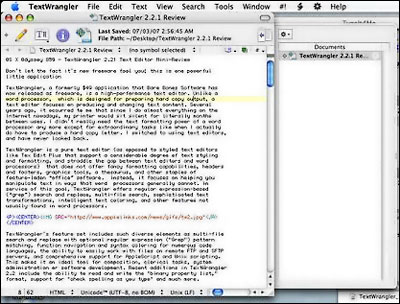 textwrangler command line textwrangler command line