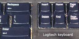 My Logitech keyboard