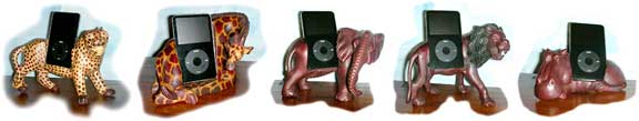 SafariPod iPod Stands