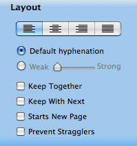 Pagehand layout