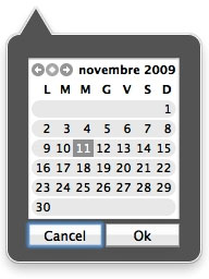 InerziaThings cxalendar