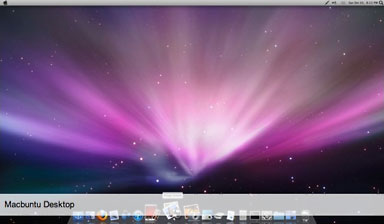 Macbuntu desktop